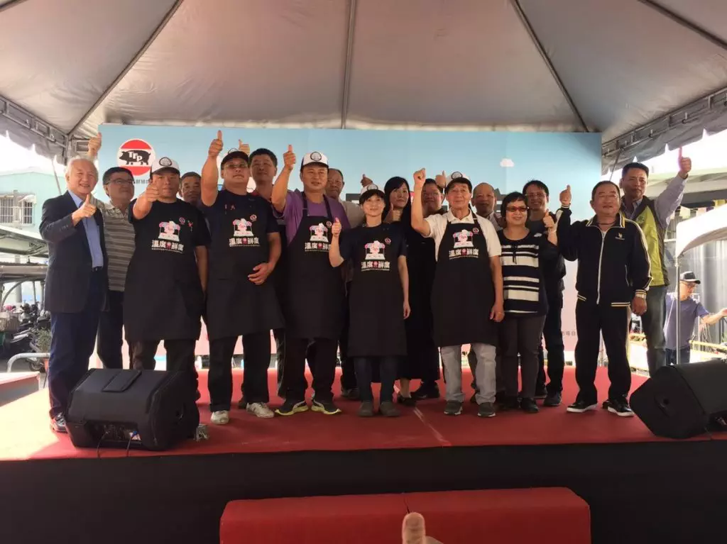 國產生鮮豬肉溫控供應鏈列車 臺南東菜市廣場出發!圖/中華民國家畜肉類商業同業公會全國聯合會提供